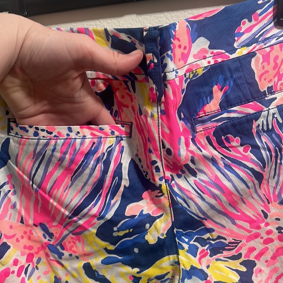 NWOT Lilly Pulitzer The Callahan Short Tropical 2 100% Cotton - Picture 6 of 13